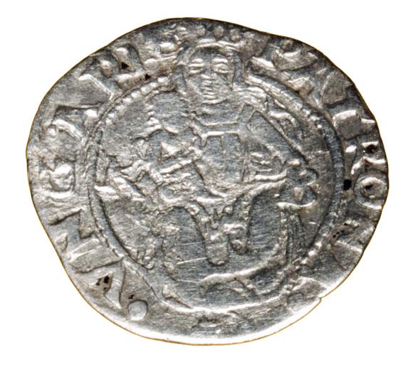 Denar 1552 Ferdynand I Habsburg Węgry Kremnica