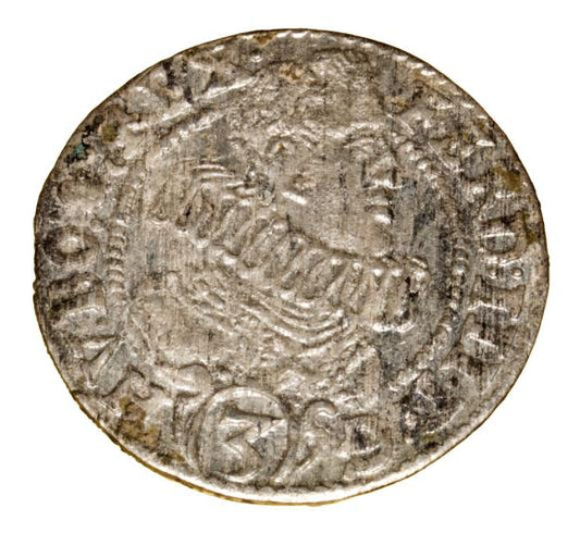 3 krajcary 1628 Ferdynand III Habsburg Kłodzko