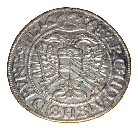 3 krajcary 1668 Leopold I Habsburg Wrocław