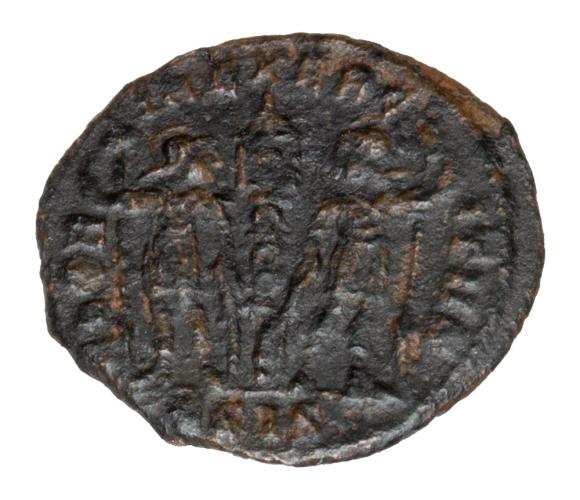 Follis 337-340 Konstantyn II Cesarstwo Rzymskie Siscia