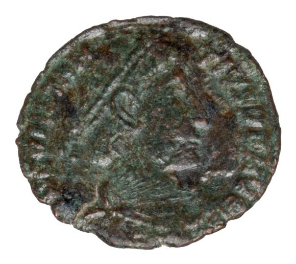 Follis 354-356 Konstancjusz II Cesarstwo Rzymskie Akwileja