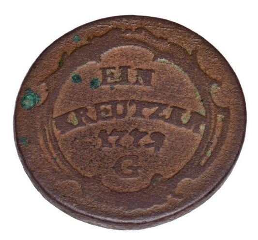 1 krajcar 1772 Maria Teresa Habsburg Austria Bawaria Brunzburg