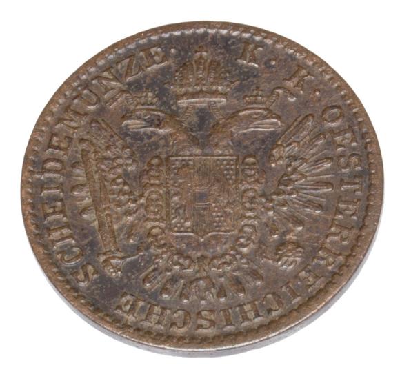 1/2 krajcara 1851 Franciszek Józef I Węgry Wiedeń