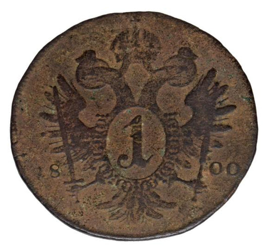 1 krajcar 1800 Franciszek II Habsburg Austria Praga