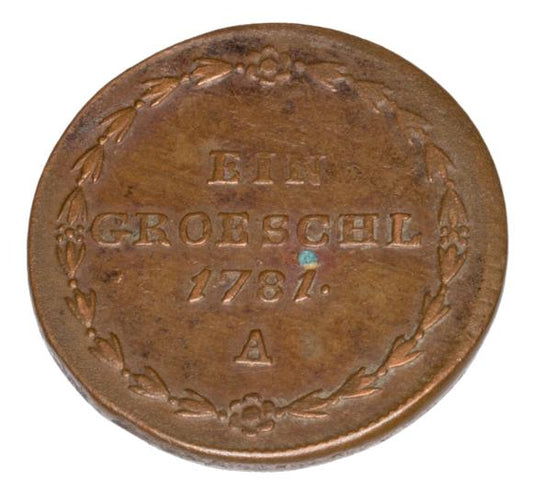 Greszel 1781 Józef II Habsburg Austria Śląsk Wiedeń