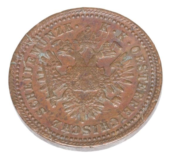 1 krajcar 1851 Franciszek Józef I Austria Wiedeń