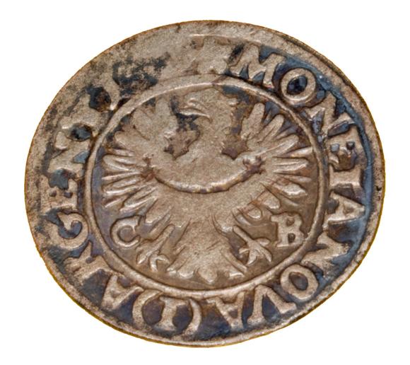 1 krajcar Jan Chrystian Księstwo Brzesko-Legnicko-Wołowskie Brzeg