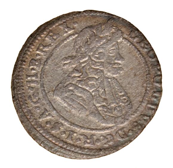 1 krajcar 1669 Leopold I Habsburg Śląsk Brzeg