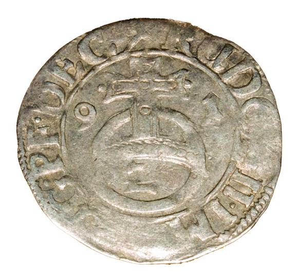 2 krajcary 1591 Rudolf II Niemcy Solms-Lich