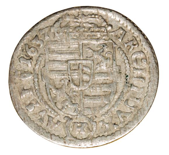 3 krajcary 1637 Ferdynand III Habsburg Śląsk Kłodzko