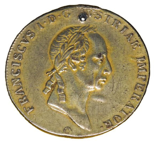 Półtalar 1825 Franciszek I Habsburg Czechy Praga