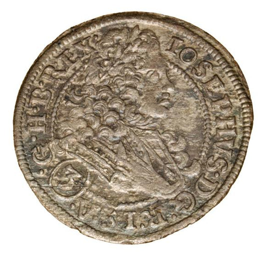 3 krajcary 1711 Józef II Habsburg Śląsk Wrocław