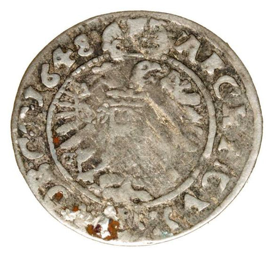 3 krajcary 1648 Ferdynand III Habsburg Śląsk Wrocław