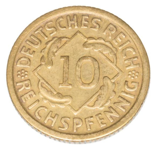10 reichspfennig 1929 Niemcy Monachium D
