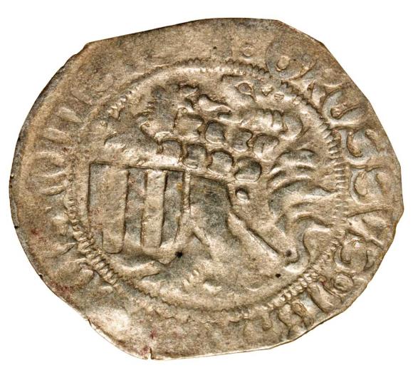 Grosz miśnieński 1464-1465 Ernest i Albrecht Odważny Niemcy Miśnia Freiberg