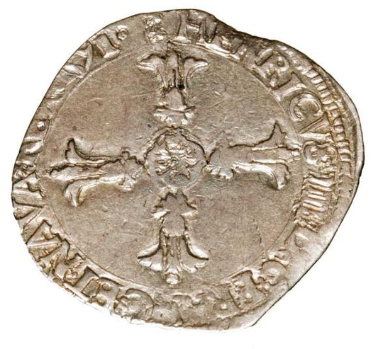 1/4 ecu 1591 Henryk IV Wielki Francja Bordeaux