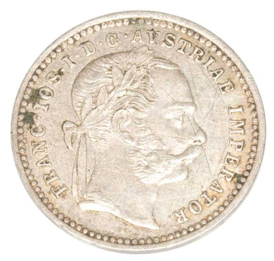 10 krajcarów 1872 Franciszek Józef I Austria Wiedeń