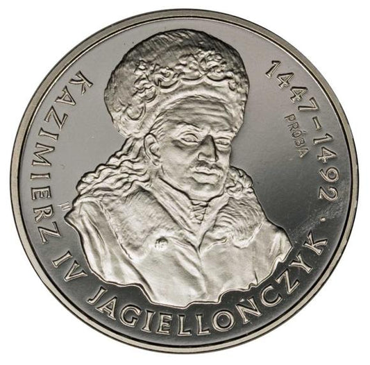 200.000 złotych 1993 Polska Warszawa Kazimierz IV Jagiellończyk próba