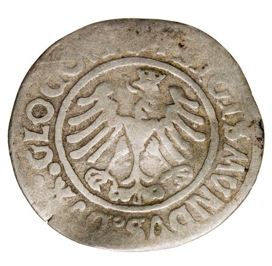 Grosz 1506 Zygmunt I Stary Księstwo Głogowskie Głogów