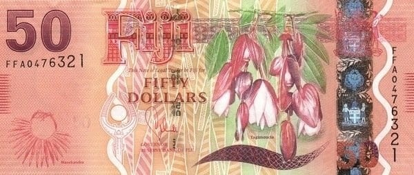 Fidżi 50 $ Wioska 2013 P-118