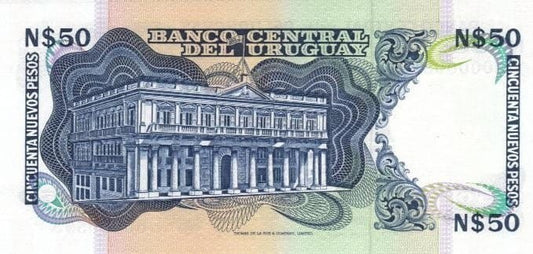 Urugwaj 50 peso Artigas 1989 P-61A