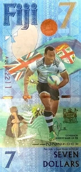 Fidżi 7 $ Rugby 2017 P-120a