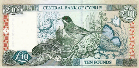 Cypr 10 funtów Przyroda 2005 P-62e