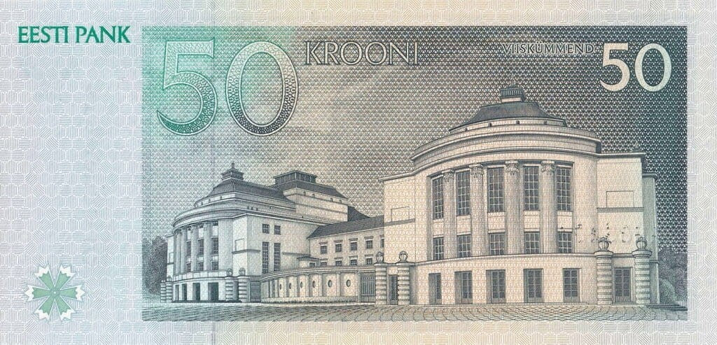 Estonia 50 KR Rudolf Tobias 1994 P-78
