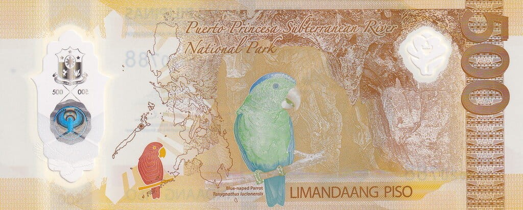 Filipiny 500 piso Jeleń plamisty 2024 P-240a