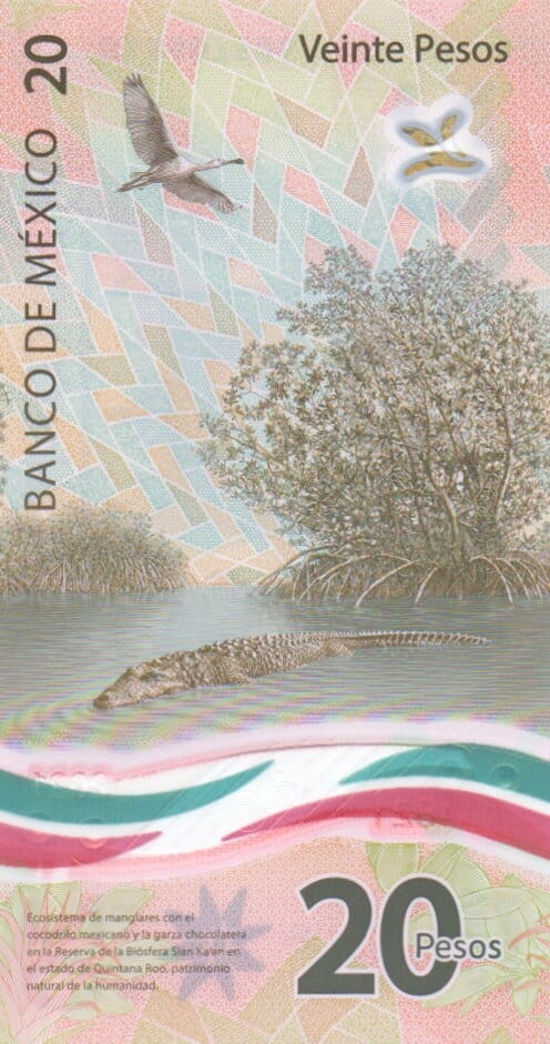 Meksyk 20 Peso 200 lat rewolucji 2022 P-132