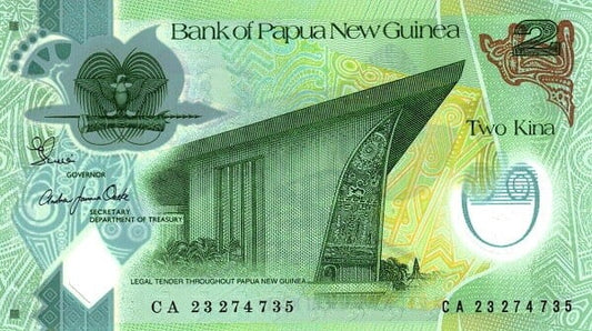 Papua Nowa Gwinea 2 Kina Rękodzieło 2023 P-50c