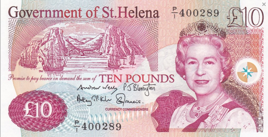 Wyspa Św. Heleny 10 p Żaglowiec 2012 P-12b