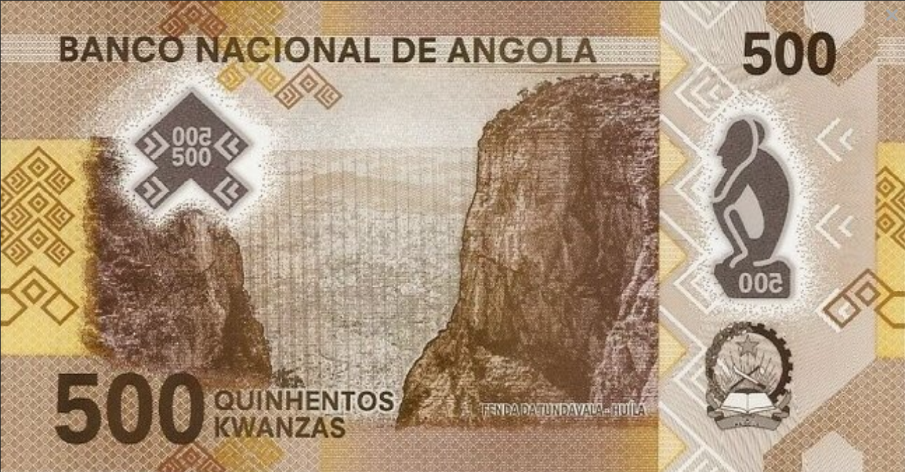 Angola 500 kwanza Huila 2020 P-160a