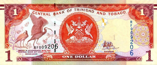 Trynidad i Tobago 1 $ Ptaki 2016 P-46c