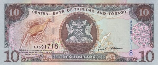 Trynidad i Tobago 10 $ Port 2006 P-48