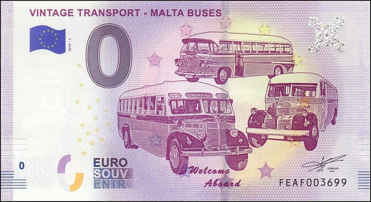 UE 0 euro Vintage Transport - Malta Buses 2019.1