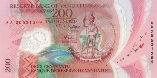 Vanuatu 200 Vatu Rodzina 2020 P-12b