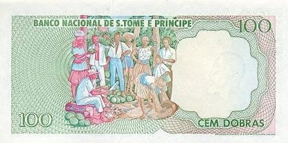 Wyspy Świętego Tomasza 100 dobras Kwiat 1982 P-59